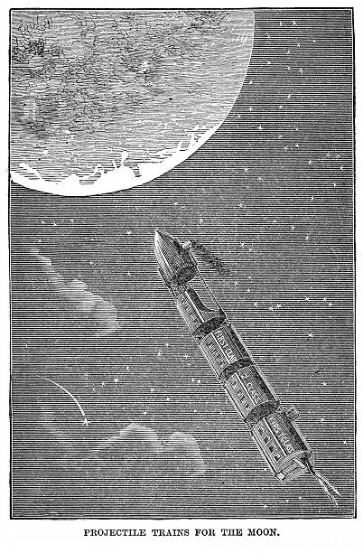 Jules Verne Projectile Train