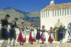 Cretan dancers